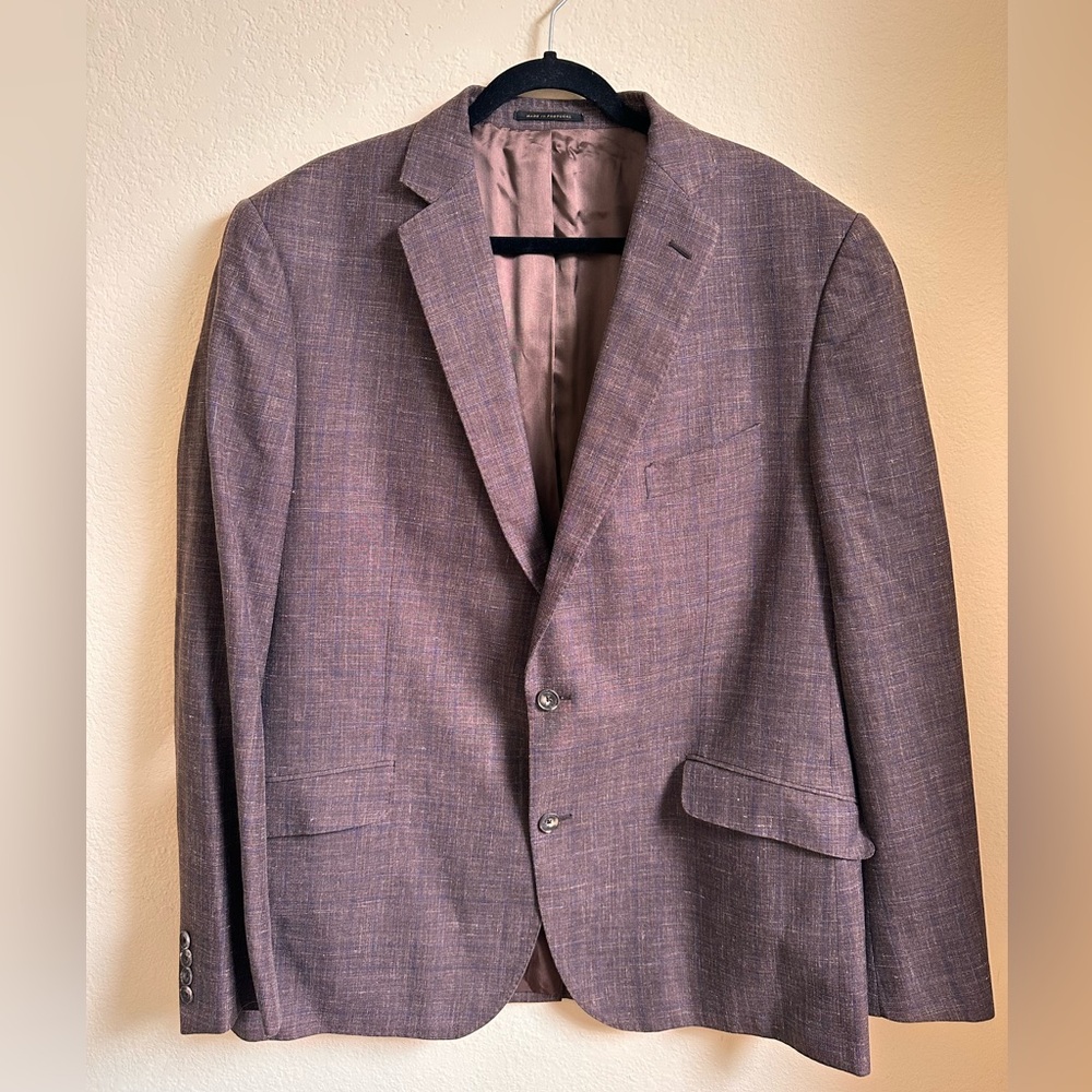 J. Hilburn Designed by RGE Brown Men’s Blazer — Size 50R